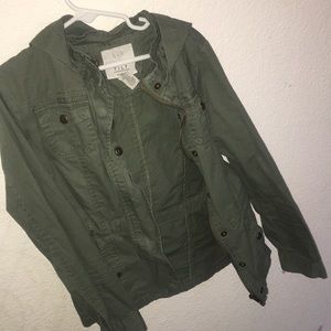 Olive green jacket